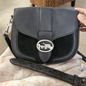 Coach saddle bag